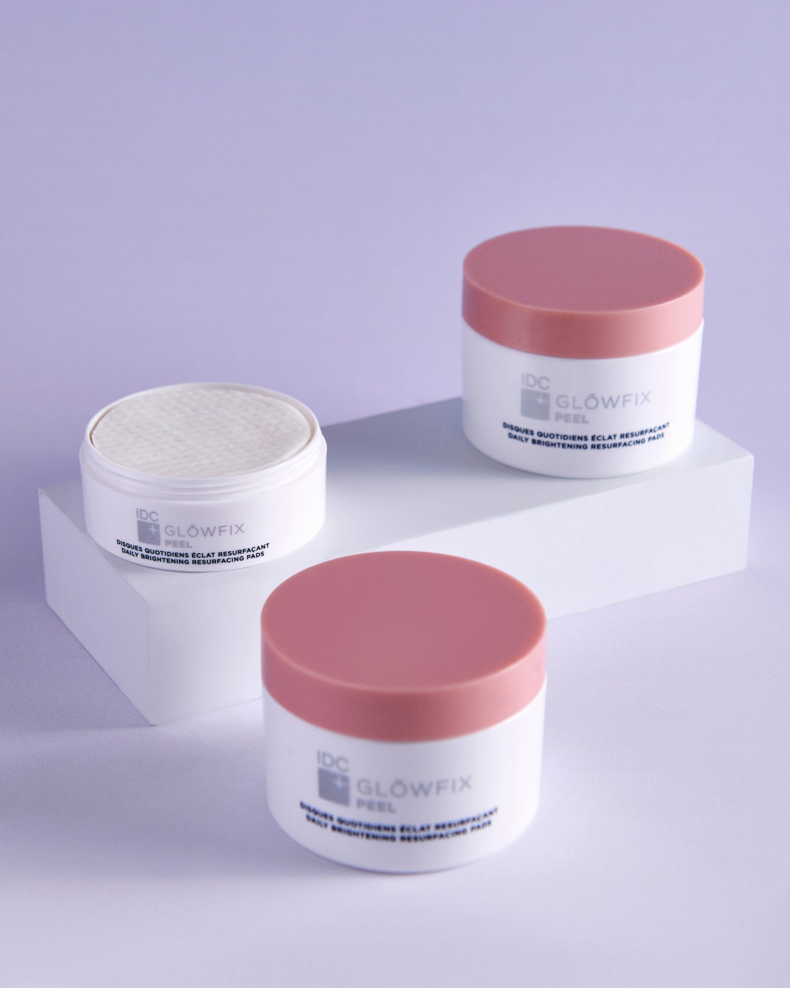 Glōwfix Peel | Daily Brightening Resurfacing Pads