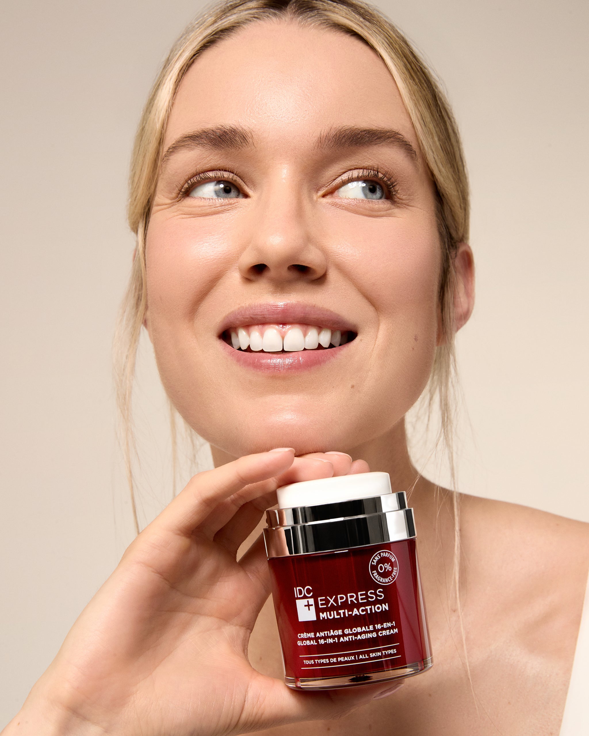 Crème Anti-Âge 16-en-1 – Peaux Sensibles - Sans Parfum