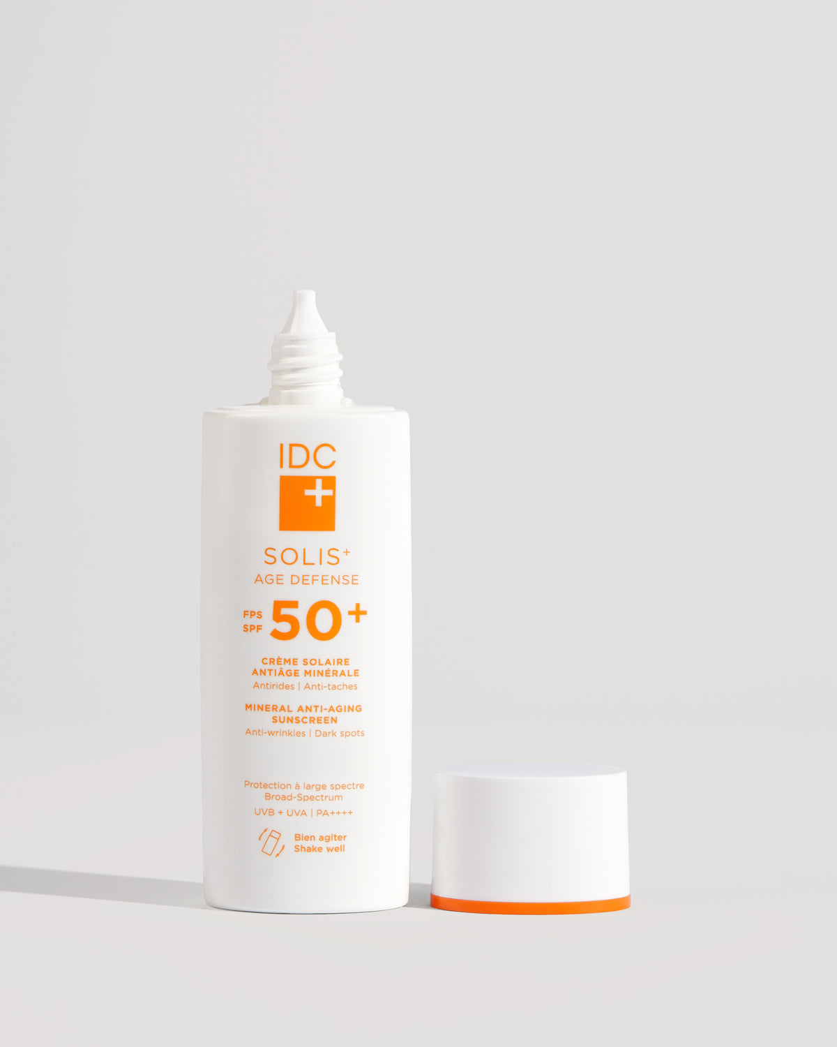Crème solaire minérale teintée en poudre | SOLIS+ SPF 50 | IDC Dermo