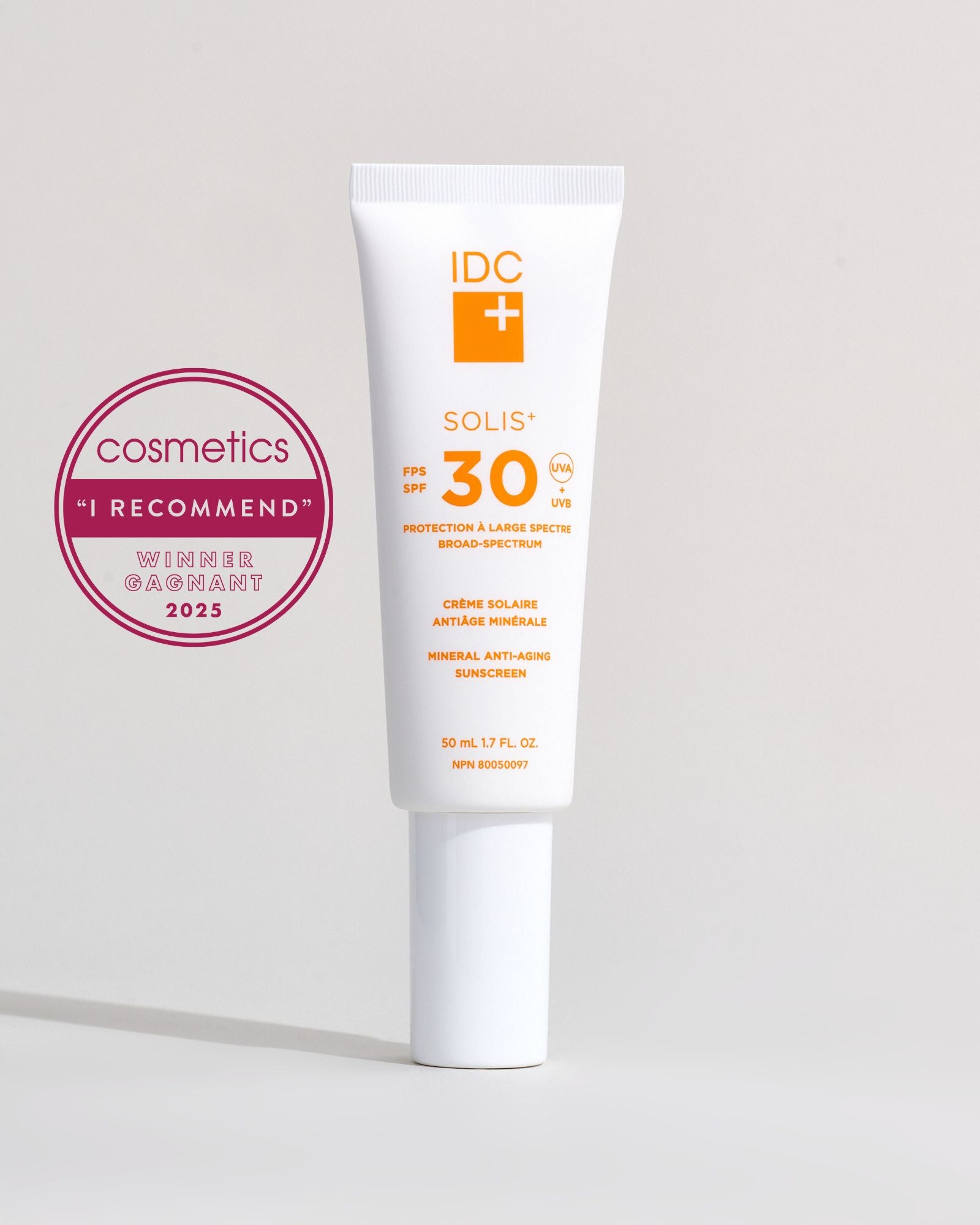 Solis+ SPF 30 | Mineral anti-aging sunscreen